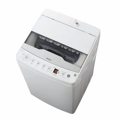 ハイアール(Haier) 全自動洗濯機 6kg ノンインバーター しわケア脱水 洗えるスーツコース ホワイト JW-HS61D(W)