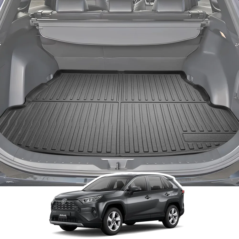 トヨタ RAV4 5代目 ラゲッジマット 50系 3D 防水マット TPE製 滑り止めマット 取り付け簡単 防キズ 防水 防汚 滑り止め rav4 内装 カスタム パーツ