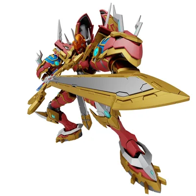 BANDAI SPIRITS(バンダイ スピリッツ) デジモンフロンティア フィギュアライズスタンダード アンプリファイド カイゼルグレイモン 色分け済みプラモデル
