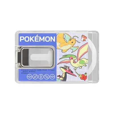 グルマンディーズ ポケットモンスター MagSafe 対応 スタンド付き カードケース ドラゴンタイプ POKE-981E