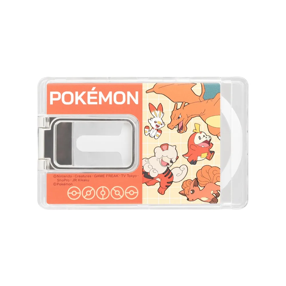 グルマンディーズ ポケットモンスター MagSafe 対応 スタンド付き カードケース ほのおタイプ POKE-981A