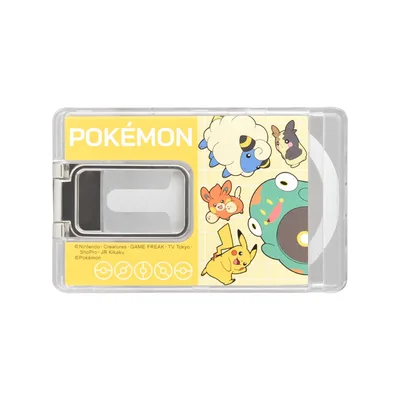 グルマンディーズ ポケットモンスター MagSafe 対応 スタンド付き カードケース でんきタイプ POKE-981C