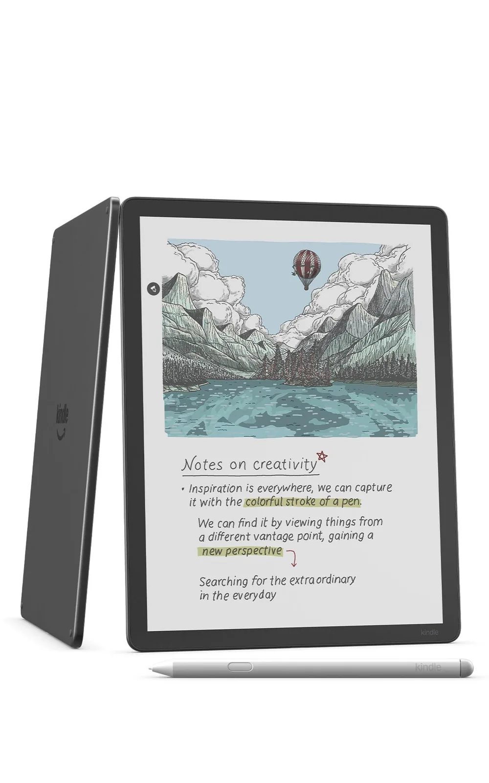 New Amazon Kindle Scribe Colorsoft | 11インチカラーディスプレイ、64GBストレージ、ノート機能搭載、明るさ自動調整、色調調節ライト、プレミアムペン付き、グラファイト