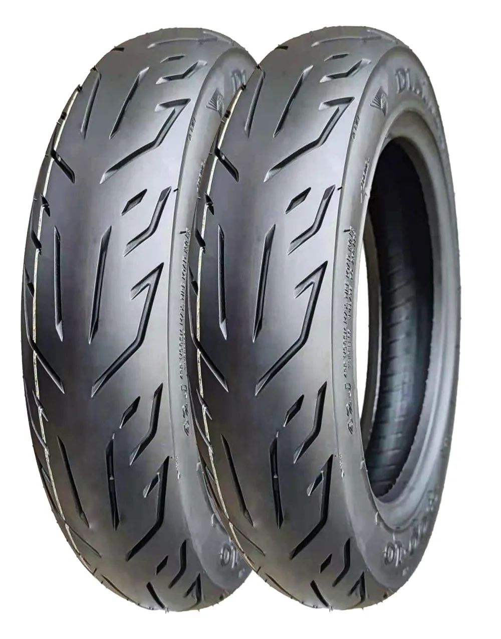 バイクタイヤ スクーター用 D675 前後輪共用 3.00-10 42J チューブレスタイプ(TL) 2本セット