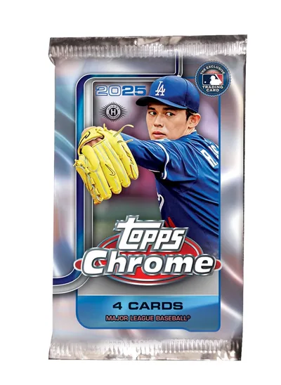 2025 Topps Chrome Baseball - HOBBY 1 Pack クローム ベースボール 1パック