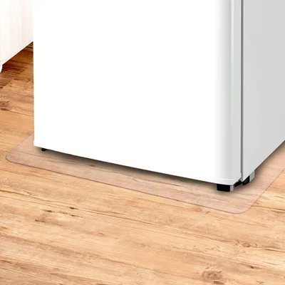 【床守るPVC】 冷蔵庫 マット シート 600Lクラス以下 冷蔵庫下マット 【ラチュナ Latuna キングジム】 (70×75cm 厚さ 2㎜)