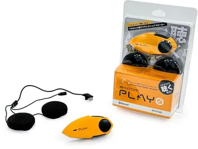 SYGN HOUSE サインハウス バイク用 ワイヤレスヘッドスピーカー Bluetooth ソロモデル B+COM PLAY ZERO (ビーコム プレイ ゼロ) マットブラック 00083047