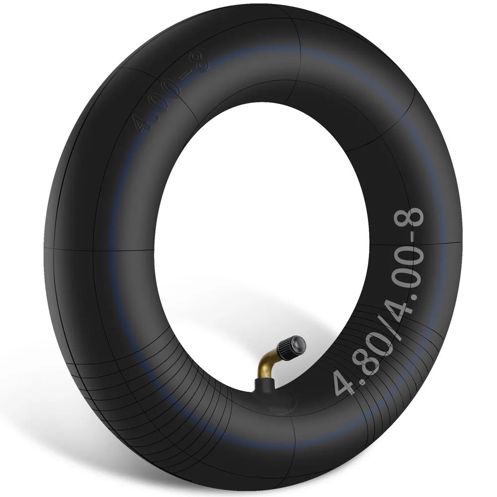4.00-8 高耐久インナーチューブ 4.80/4-8インチ 480/400-8インチタイヤとオリジナルチューブに適合 ゴーカート、芝刈り機、ハンドトラック、手押し車、カートイソブチレン、ミニバイクに対応