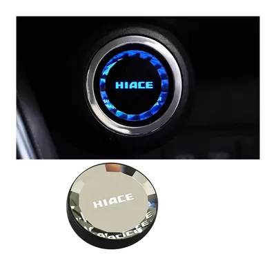 【InnoWave】ハイエース 専用 エンジンスタートカバー HIACE ハイエース 200系 エンジンスターター スイッチカバー エンジンスタートボタンカバー 完璧なマッチング 純正カスタム