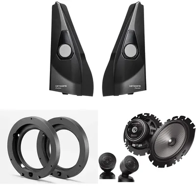 【セット買い】パイオニア スピーカー UD-K301 音質向上アイテム トゥイーター取付キット ジムニー ジムニーシエラ ジムニーノマド 専用 + UD-K124 + TS-F1650S 16cm カスタムフィット セパレート ハイレゾ対応 カロッツェリア