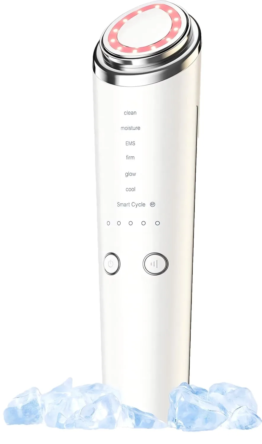 美顔器 1台18役 RF EMS MC 温冷 高周波 【2026業界初・ラジオ波・リフトケア・フェースラインケア・毛穴洗浄・浸透導入・超音波・振動・温熱・冷却・光エステ・プロ仕様】顔 目元 口元 首元 オールインワン ビューティーデバイス 多機能美顔器 6つモード 5段階調整可能 USB C-type 充電式 自宅用 美容家電 家庭用 フェイスケア スキンケア 誕生日 プレゼント 女性 男性 お祝い ギフト 記念日 バレンタイン 出産祝い 母の日 男女兼用 出張 旅行 持ち運び便利 ご褒美 BEAUTY ホワイト 白