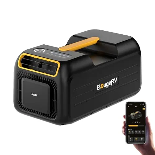 【15分で10℃急速冷却!】BougeRV PC35 3500BTU ポータブルエアコン スポットエアコン 移動式エアコン AC100V 【工事不要】 静音 【IPX5防水】 コンパクト設計 除湿機能 APP遠隔操作可能 ダクト付 熱中症対策 キャンプ トラック 車中泊 家庭用 業務用 工場 ペット用 クーラー