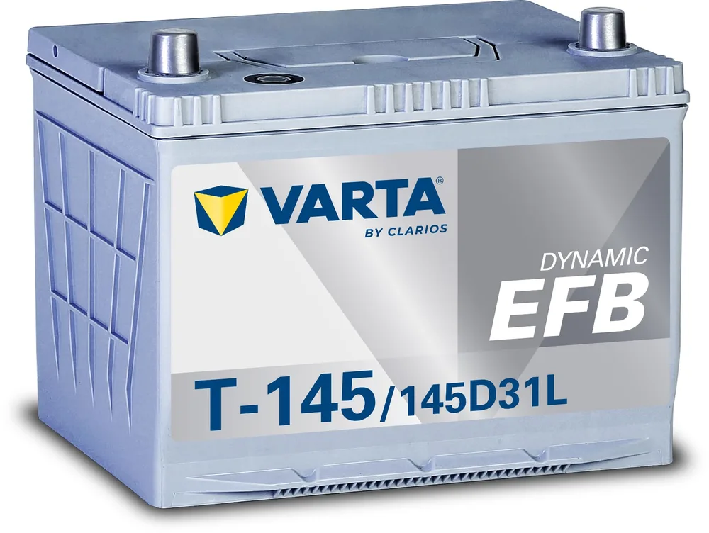 VARTA(バルタ) Dynamic EFB T-145/145D31L 国産車用バッテリー アイドリングストップ車/充電制御車/標準車 <長期保証・メンテナンスフリー> T-130/T-140互換