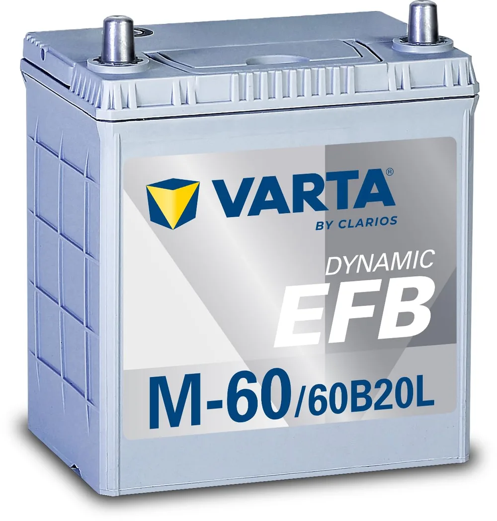VARTA(バルタ) Dynamic EFB M-60/60B20L 国産車用バッテリー アイドリングストップ車/充電制御車/標準車 <長期保証・メンテナンスフリー> M-42/M-50互換