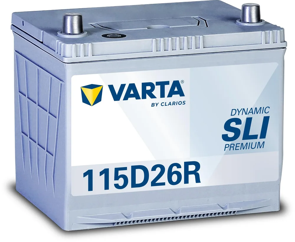 VARTA(バルタ) Dynamic SLI Premium 115D26R 国産車用バッテリー 充電制御車/標準車 エキストラパワー <長期保証・メンテナンスフリー> 95D26R/100D26R互換