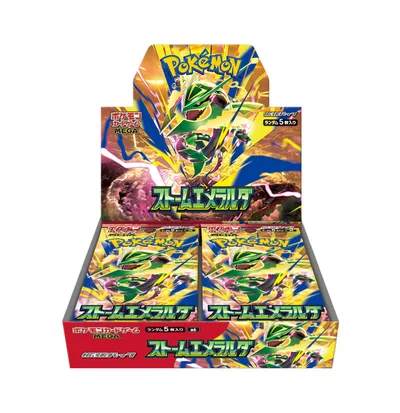 การ์ดเกมโปเกมอน MEGA Expansion Pack Storm Emeralda BOX