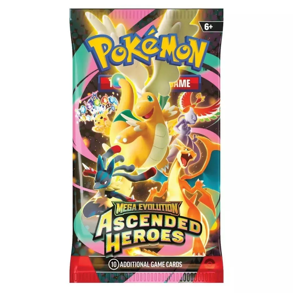 ポケモン トレーディングカードゲーム TCG - メガエボリューション:アセンデッドヒーローズ 10カードブースターパック(英語版)