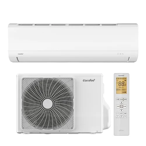 【標準取付工事費込み】COMFEE' エアコン 6畳 2.2kw 大風量快適 冷暖房 静音 除湿 内部清浄 ルームエアコン 上下ルーバー 家庭用/一人暮らし 保証1年 CYA-221C(W)/COYA-221C