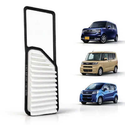 【純正同等品質】エアフィルター エアクリーナー トヨタ ダイハツ スバル 車用 17801-B2090 対応 高密度フィルター 吸気効率アップ 燃費性能維持 交換用 取り付け簡単 ピクシススペース ピクシスジョイ ムーヴ タント キャスト ステラ シフォン ほか対応