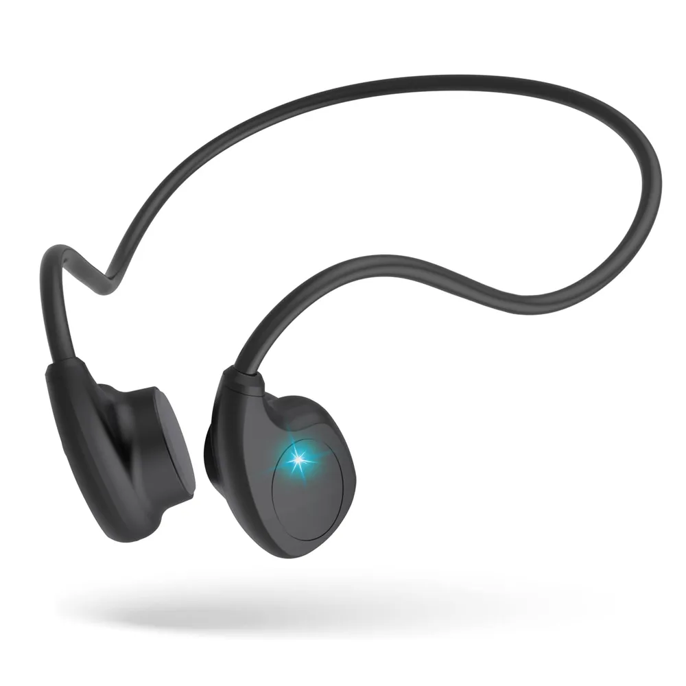 骨伝導イヤホン こつでんどう イヤホンbluetooth txzz 骨伝導ワイヤレスイヤホンイヤホン bluetooth 耳を塞がない 骨伝導ヘッドホン 物理操作ボタン Type-C急速充電 超軽量 テレワーク/トレーニング/サイクリング (ブラック)