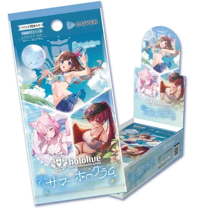 ホロライブカードゲーム エクストラブースターパック サマーホログラム【BOX】