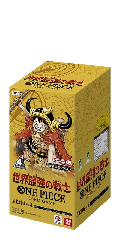 バンダイ(BANDAI) ONE PIECEカードゲーム ブースターパック 世界最強の戦士【OP-17】 (BOX)24パック入り