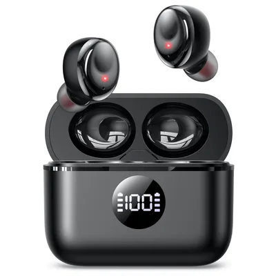 イヤホン bluetooth ワイヤレスイヤホン Bluetoothイヤホン IPX7防水 最大60時間再生 2026年最新Bluetooth6.0ブルートゥースイヤホン 全音域HIFI音質 低遅延 接続瞬時 片耳/両耳 WEB会議/運動/ゲーム/通学通勤/スポーツ/音楽用Android対応 (black)