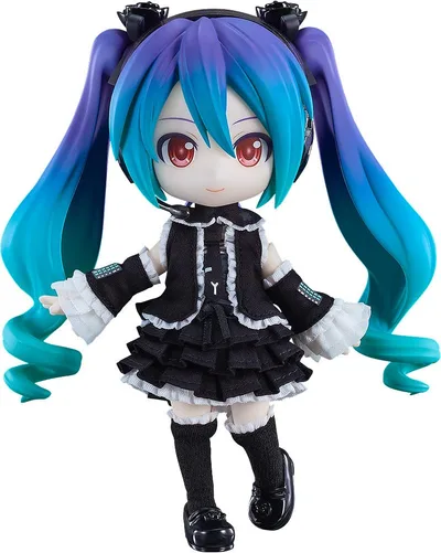 グッドスマイルカンパニー SEGA feat. HATSUNE MIKU Project ねんどろいどどーる 初音ミク ∞Ver. 布 磁石 プラスチック製 塗装済み可動フィギュア ノンスケール 専用台座付属 全高約140mm