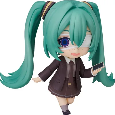 グッドスマイルカンパニー キャラクター・ボーカル・シリーズ01 初音ミク ねんどろいど 初音ミク モニタリングVer. プラスチック製 塗装済み可動フィギュア ノンスケール 専用台座付属 全高約100mm