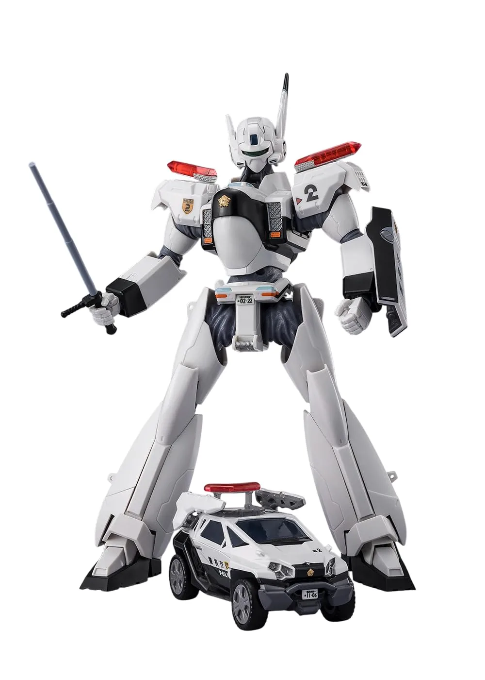 TAMASHII NATIONS ROBOT魂 機動警察パトレイバー EZY <SIDE LABOR> イングラム・プラス(AV-98Plus)2号機 約125mm ABS&PVC製 塗装済み可動フィギュア