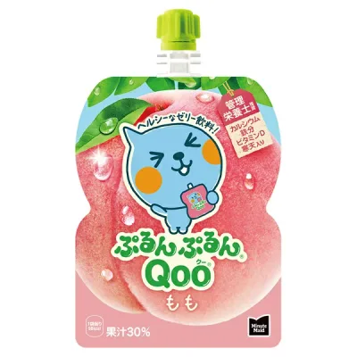 ミニッツメイドQoo ぷるんぷるんQoo もも 125g×6本