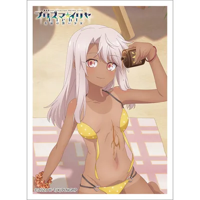Movie "Fate/Kaleid Liner Prisma Illya: Licht - The Nameless Girl" New Illustration Sleeve (Chloe / Tan) Pack
