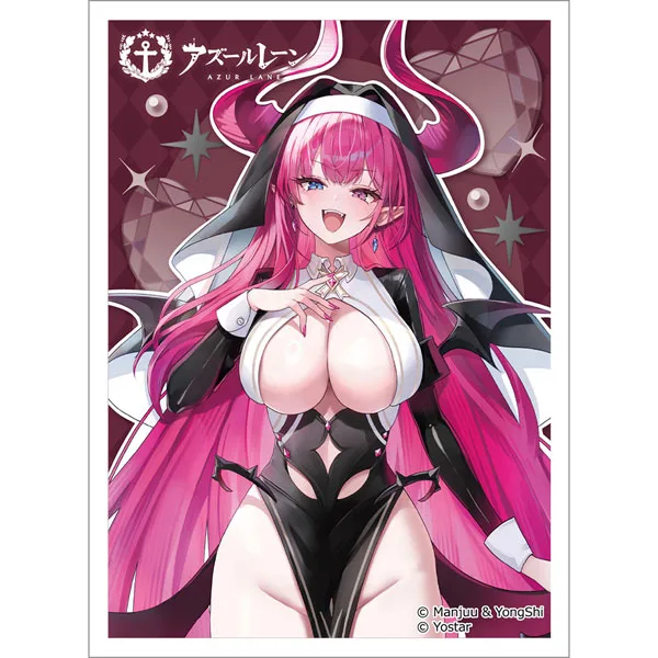 Azur Lane New Illustration Sleeve (Mecklenburg / Succubus Nun) Pack