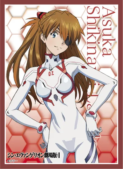 Broccoli Character Sleeve Rebuild of Evangelion "Asuka Langley Shikinami" Ver.3 Pack