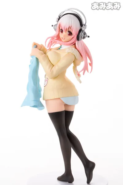 Super Sonico Sonico-chan Seikatsu Micchaku Shuzai Special Figure -Okigae Time- (Game-prize)