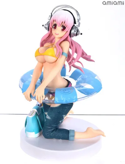 Super Sonico Sonico-chan Seikatsu Micchaku Shuzai Special Figure -Natsu no Omoide- (Game-prize)
