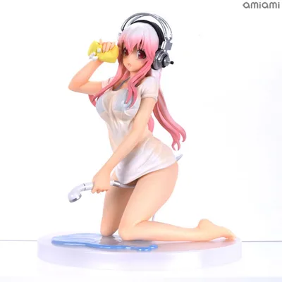 Super Sonico Sonico-chan Seikatsu Micchaku Shuzai Special Figure -Ofuro ga PikaPika Time- (Game-prize)