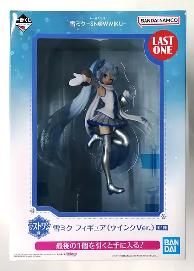 Ichiban Kuji Yuki Miku -SNOW MIKU- Last One Prize - Snow Miku Figure (Wink Ver.) (Game-prize)