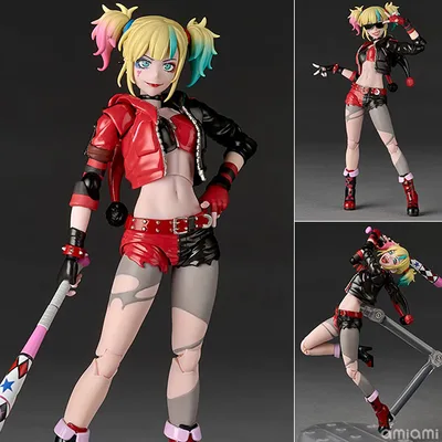 Revoltech Amazing Yamaguchi Harley Quinn ทีมฆ่าตัวตาย ISEKAI Ver.