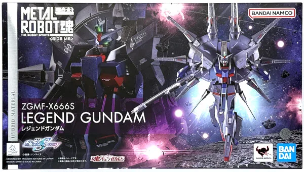 Metal Robot Spirits -SIDE MS- Mobile Suit Gundam SEED Destiny Legend Gundam (Tamashii Web Exclusive)