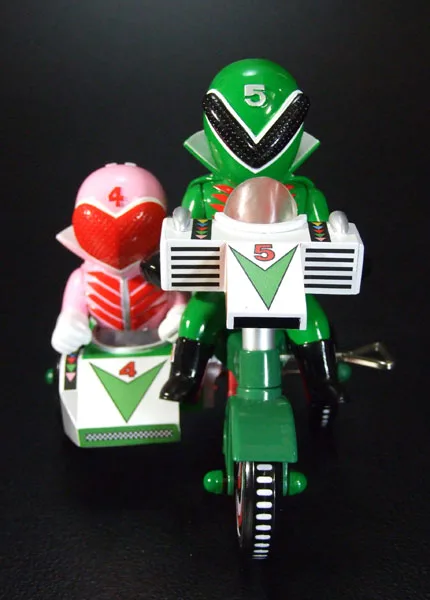 EX Tricycle "Himitsu Sentai Goranger" Midorenger + Momorenger B Type