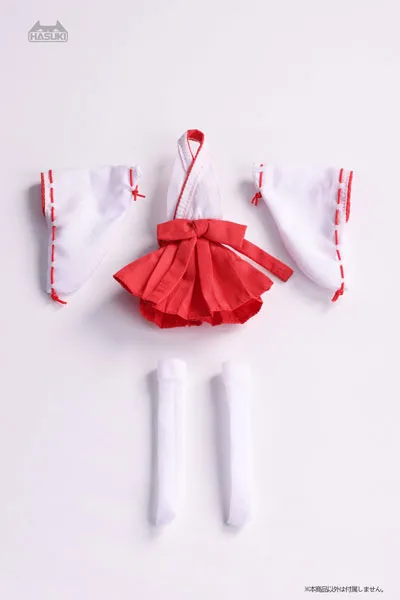 Doll Costume CS019 Miko Outfit Set (DOLL ACCESSORY)