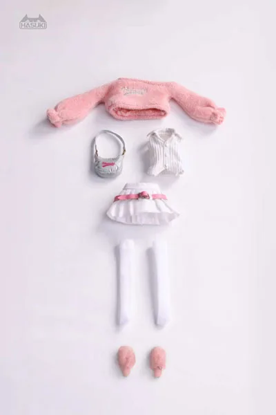 Doll Costume CS020 Pink Gyaru Set (DOLL ACCESSORY)
