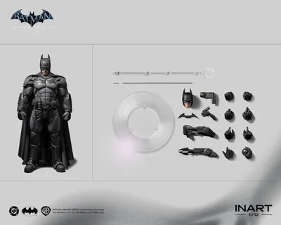 แบทแมน (แบทแมน: Arkham Origins) 1/12 ภาพการกระทำ