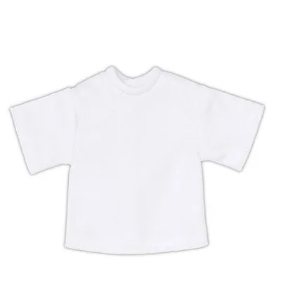 1/6 PNS Big Silhouette T-shirt -Plain- White (DOLL ACCESSORY)