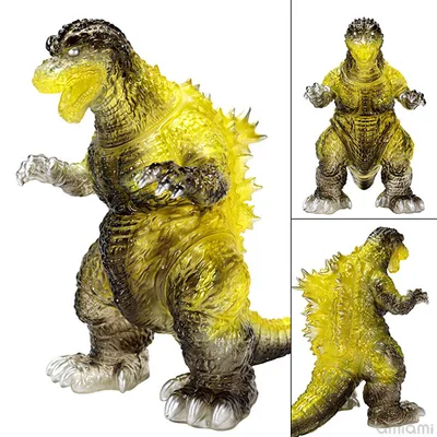 BIG Retro Soft Vinyl Series Godzilla (2001) Roar Gravity Beam Absorbing Image Ver.