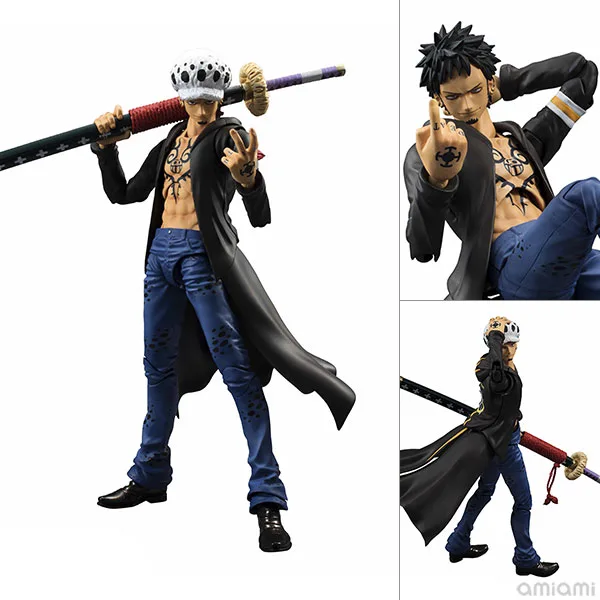 ฮีโร่แอ็คชั่นแปรผัน ONE PIECE ทราฟัลการ์ ลอว์ แอคชั่นฟิกเกอร์