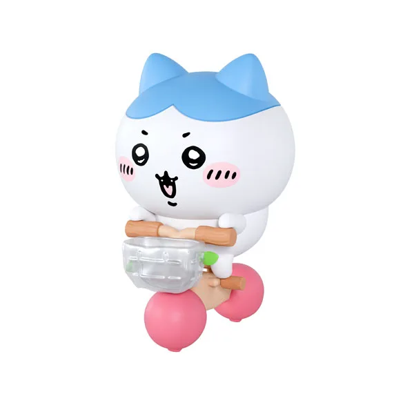 Chiikawa ChiiPla Hachiware & Bicycle Plastic Model