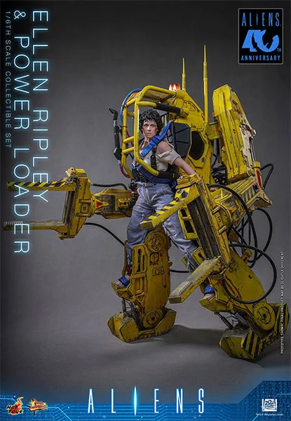 Movie Masterpiece "Aliens" 1/6 Scale Figure Ellen Ripley & Power Loader (Ver,2.0)