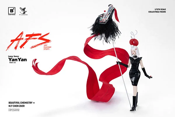 Beautiful Chemistry x M.Y CHEN Zuer Loong Dancer Yan Yan 1/12 Complete Model Action Figure